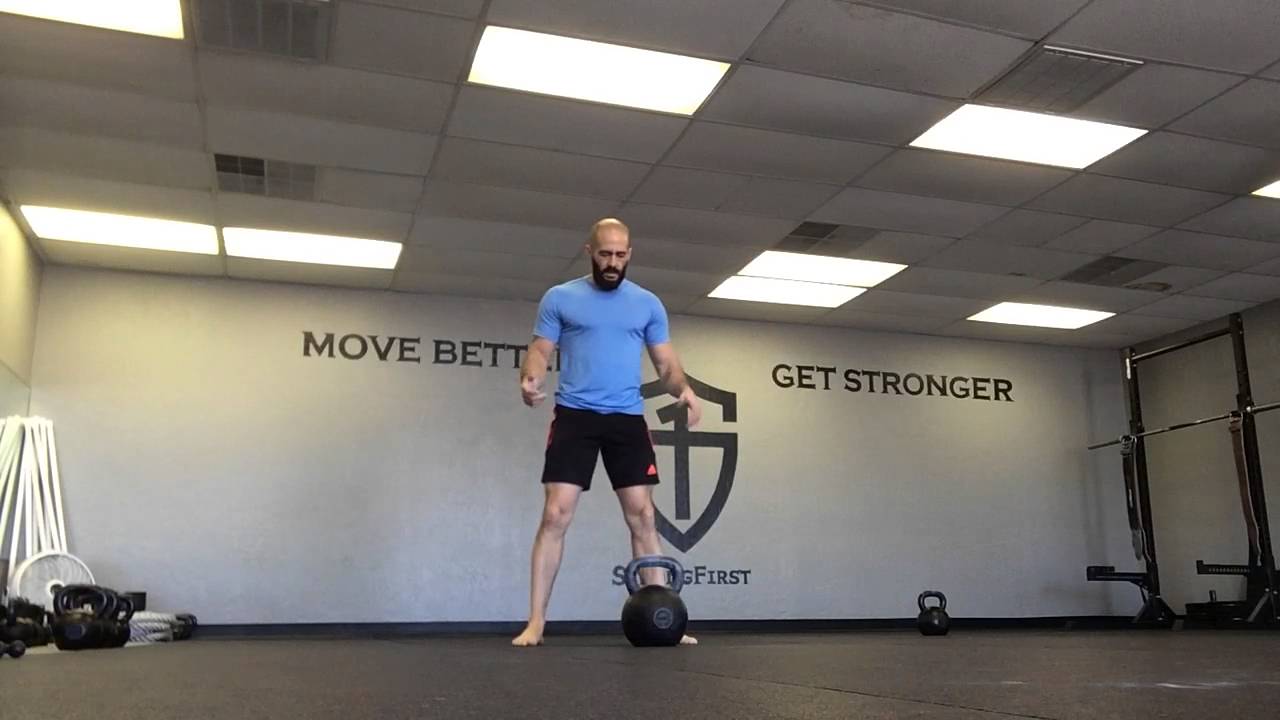 SFG Level II Strength Test. 40kg