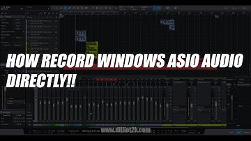 How To Record Asio Audio Software Directly to Computer