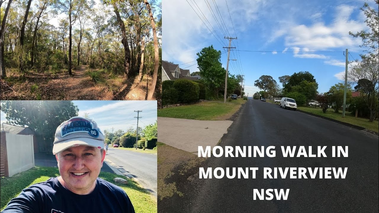 Morning walk in Mount Riverview NSW Australia - Beautiful Morning