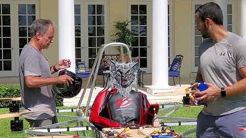 The Human Drone Project - First Hovering Test (08/2020)