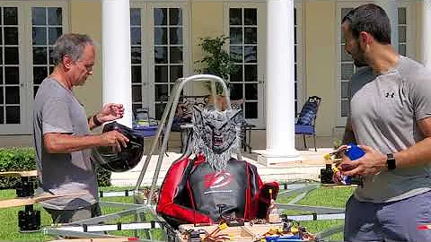 The Human Drone Project - First Hovering Test (08/2020)