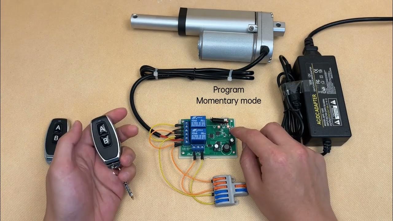 2402 KT05 DC motor control - YouTube