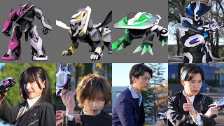 サポーターライダー全員変身！【ギーツ24話 感想】ライダーは推薦で決定・ジャマトグランプリ開催・DGP史上最大の混乱・来週から慟哭編がスタート！