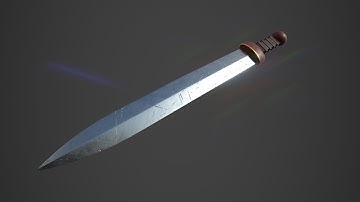 Making a Gladius using Blender 3.1 & Substance Painter