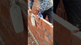 Nice Brick Laying Skill Worker