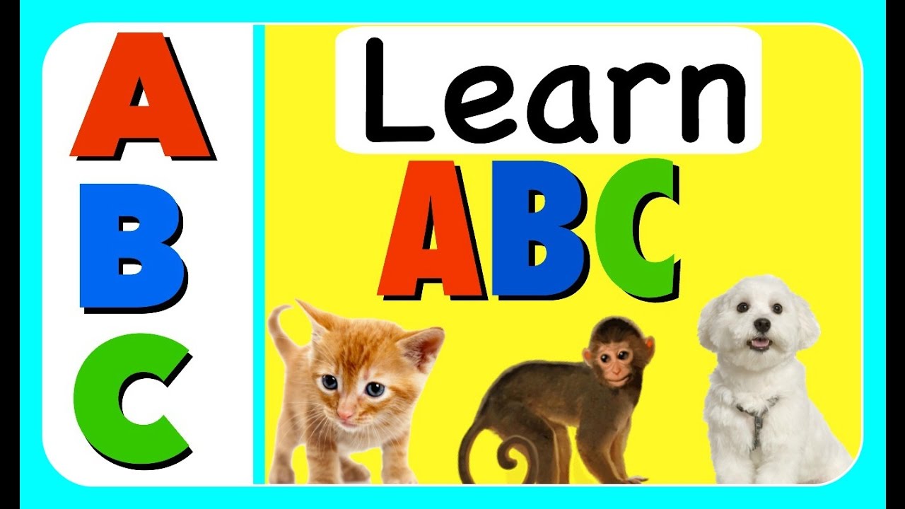 Learn Abc Alphabet With Animals Fun Educational Abc Alphabet Video For