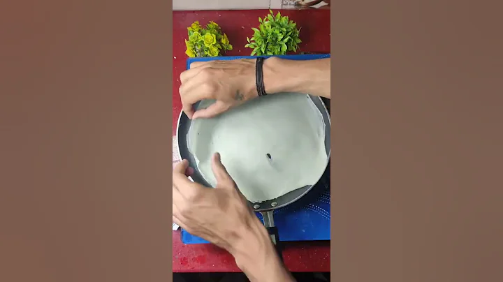 Easy way of making spring roll sheets😮 #shorts | spring roll sheets|