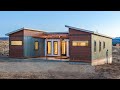 Stunning container house with a view