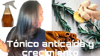 Tónico Anticaída y Crecimiento // Romero Jemgibre Y Canela