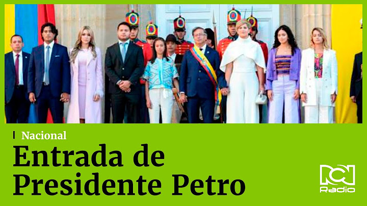 Petro ingresa a la casa de Nariño como presidente