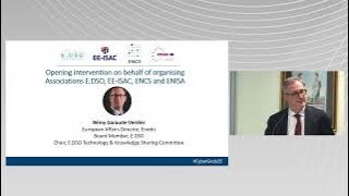 8th E.DSO EE-ISAC ENCS ENISA Cybersercurity Forum Part I