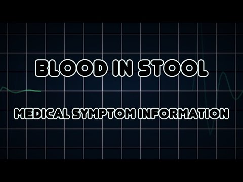 Blood in stool (Medical Symptom)