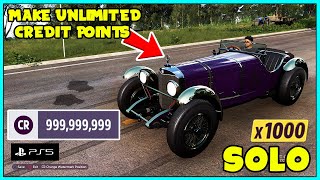 *NEW WORKING* Forza Horizon 5 UNLIMITED MONEY GLITCH! SOLO! (Millions CR per Second) PS5/XBOX!