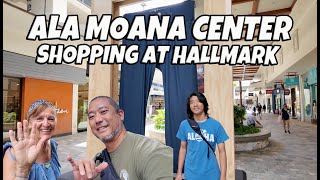 Ala Moana Center Walk | Shopping at Hallmark | Largest Open Shopping Center | Hawaii Shopping