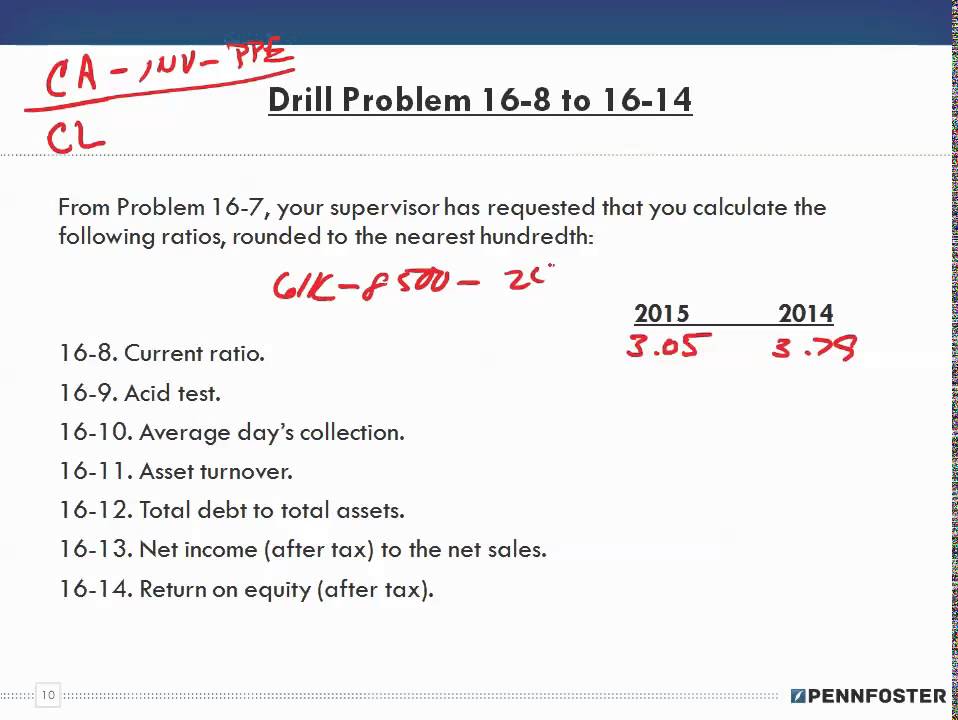 Math for Business and Applications Ch 16 Drill Problems 16 8 to 16 14a