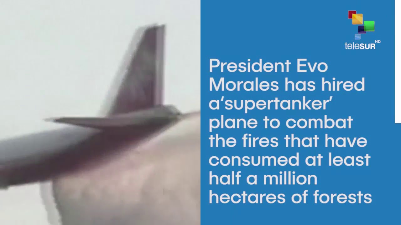 Bolivia Works To Put Out The Amazon Fire