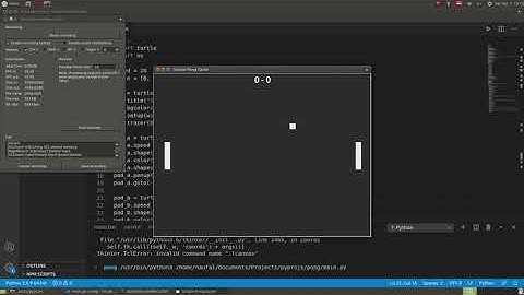 How i created my own pong game in one minute (Python)
