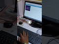 आज एनटीसी कंप्यूटर के स्टूडेंट टाइपिंग टेस्ट देते हुए #shortvideo