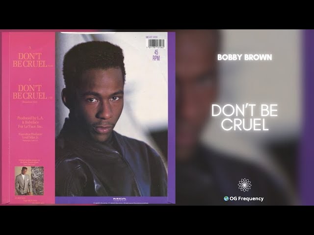 Bobby Brown - Don't Be Cruel (432Hz) - YouTube