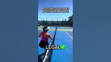 PICKLEBALL RULES: THE NET! #pickleball #pickleballtips #enhancepickleball