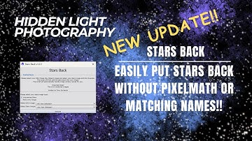 Enhance Your PixInsight Workflow: Stars Back Script Update with Versatile Star Integration! 🌟🔄