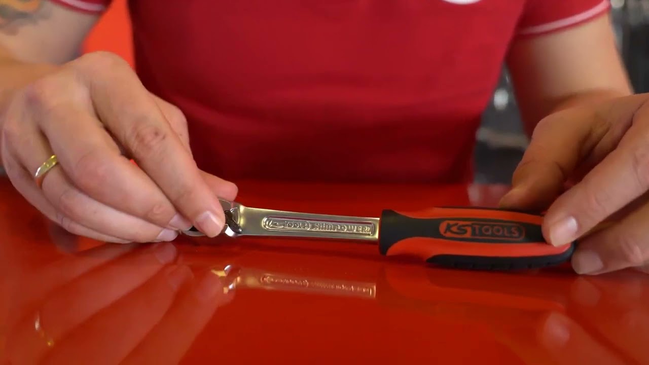 KS TOOLS | 920.1290 1/2 Zoll SlimPOWER Umschaltknarre 72 Zahn by GÖHRUM Fahrzeugteile GmbH