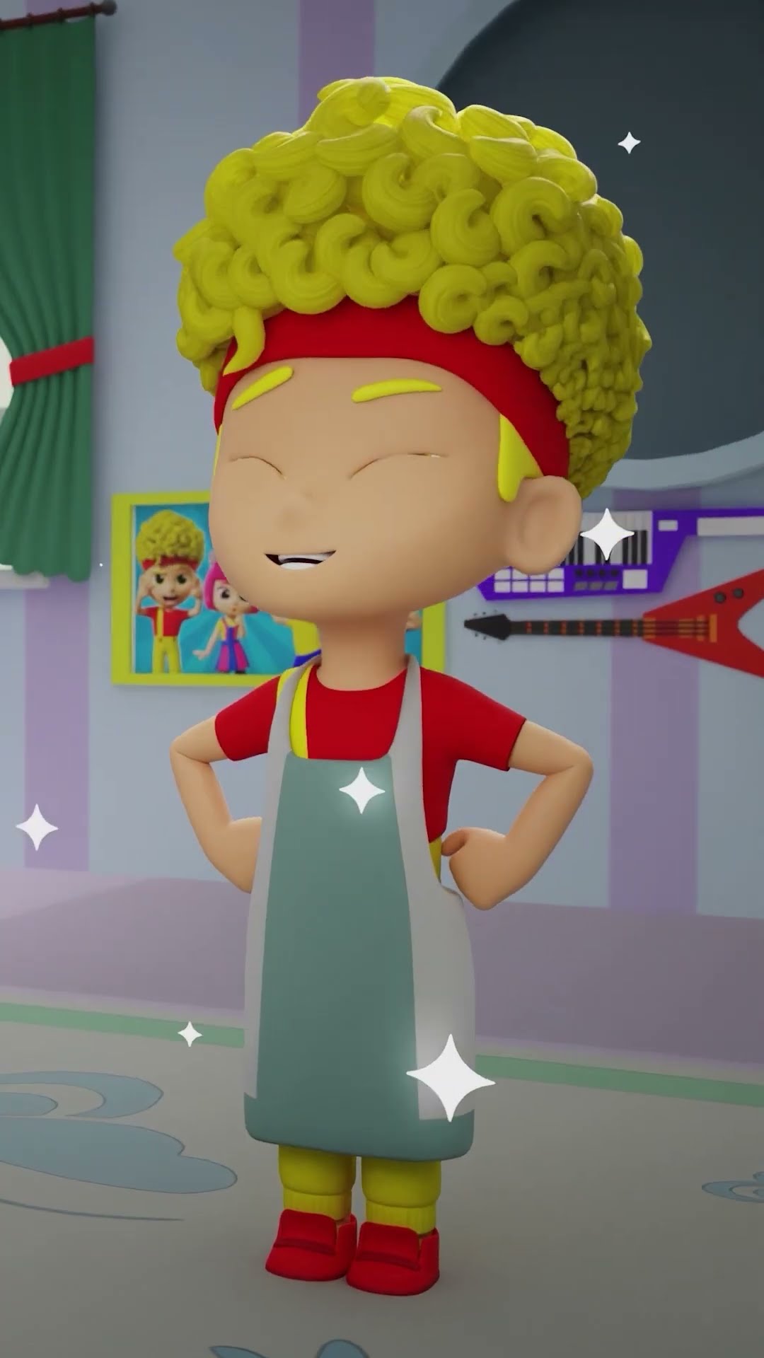 Chicky y Cha-Cha están haciendo galletas | D Billions Canciones Infantiles #shorts #db