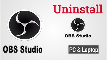 How to Uninstall OBS Studio on Windows 11 | Uninstall OBS Studio in Laptop