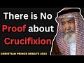 Muslim sheikh baffled  admits allah deceived the world in crucifixion debate  christian prince