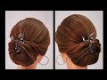 تسريحه للشعر الخفيف والقصير بطريقة سهلة ومميزه The Most Elegant Hairstyle For Short And Light Hair 