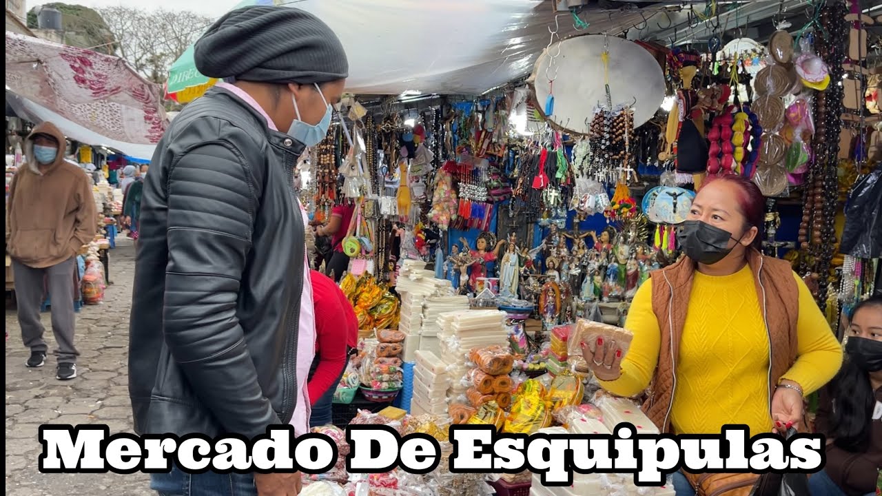 MERCADO de Artesanías En Esquipulas Guatemala