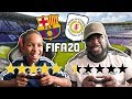FIVE STAR RATING TEAM vs LOWEST RATING TEAM (FIFA 20)