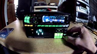 Alpine CDA-7878 with Alpine 3347 Equalizer