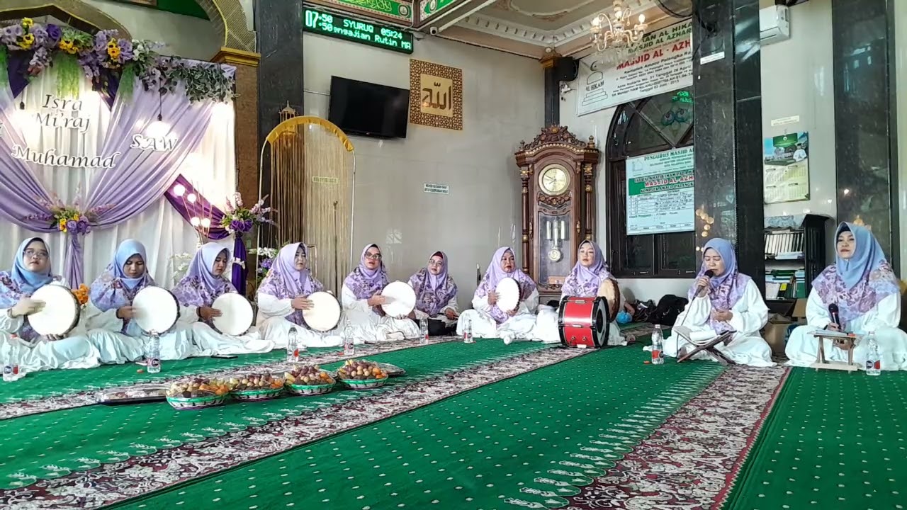 Guru RA Al-Azhar dalam Peringatan Isra mi'raj Nabi Muhammad SAW 2026.