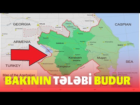 Bakının İrəvandan tələbi: Sərhəd 1919-cu il xəritəsi ilə...