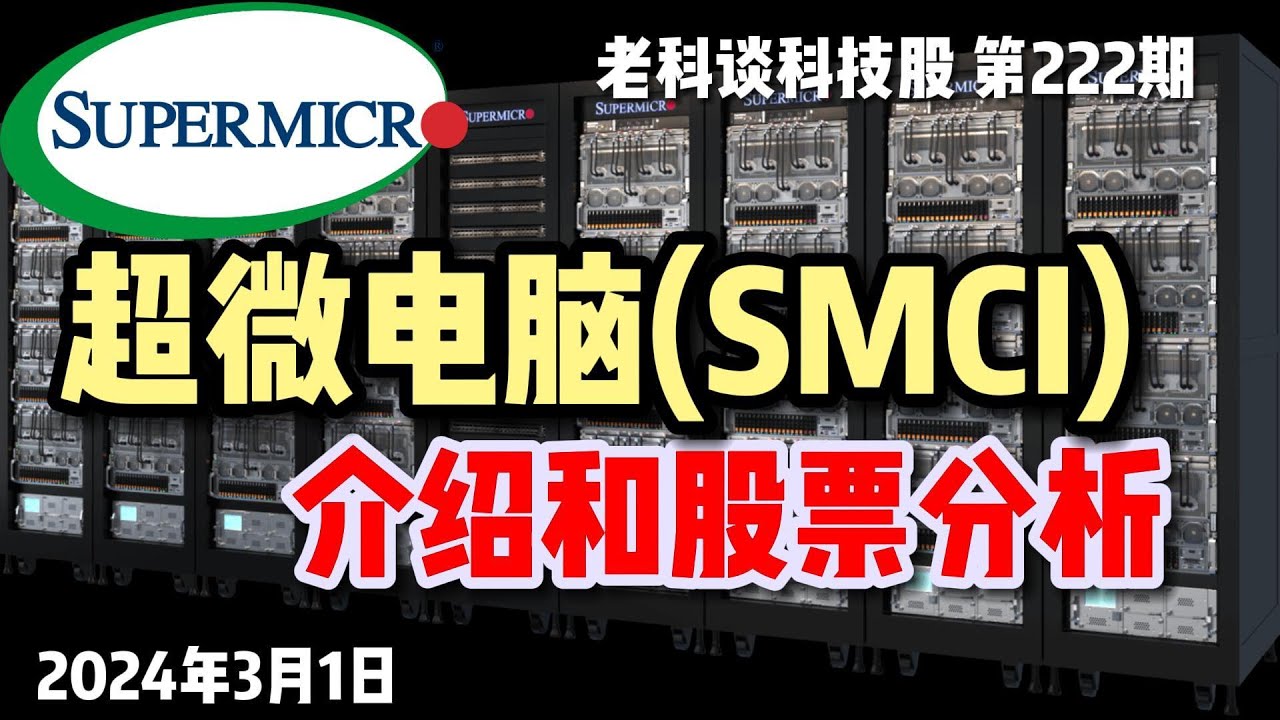 第222期：超微电脑(SMCI)，股票介绍和分析，它是干什么的？和英伟达的关系是什么?未来前途怎么样？
