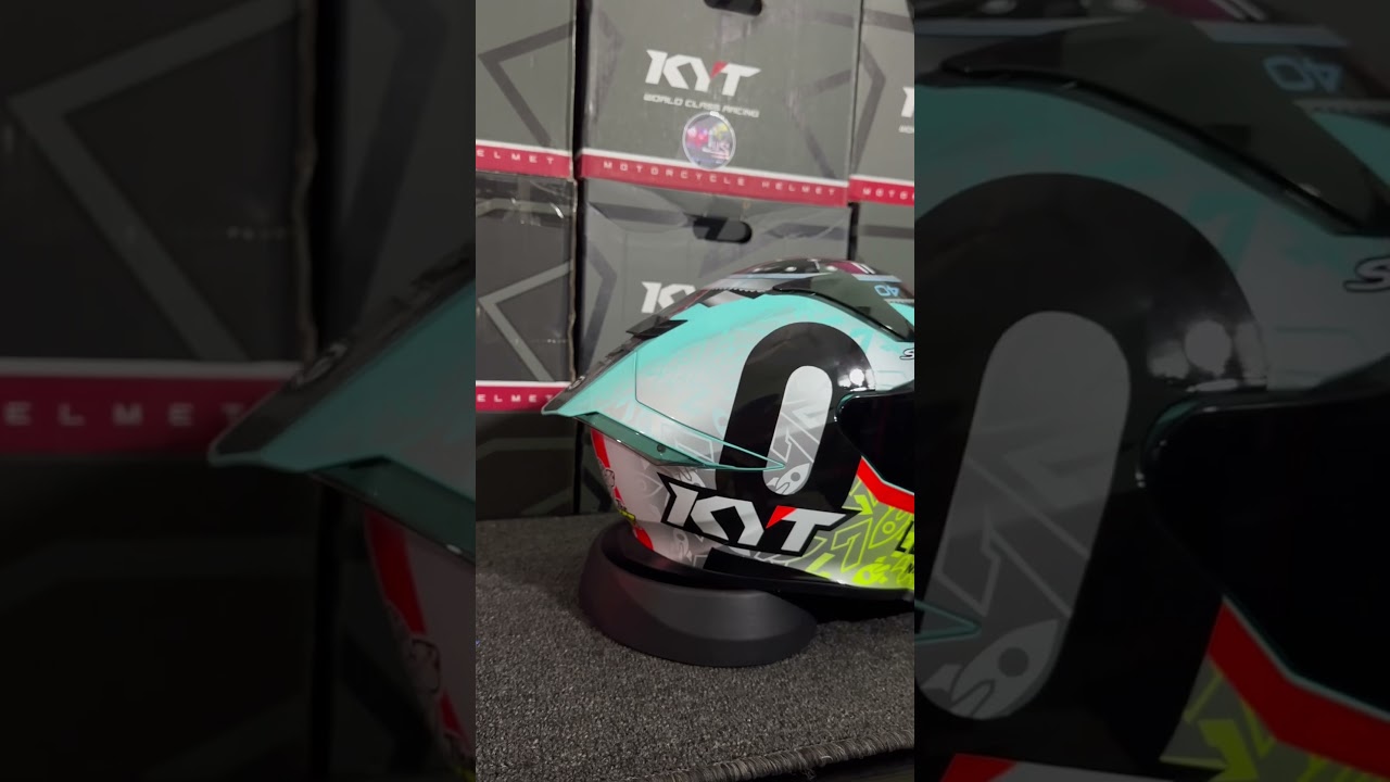 KYT R2R Pro with Black Visor ☝️