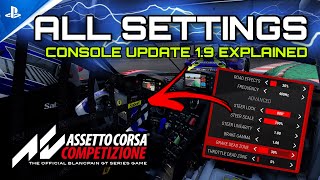 ULTIMATE Getting Started Guide Assetto Corsa Competizione PS5 Update 1.9