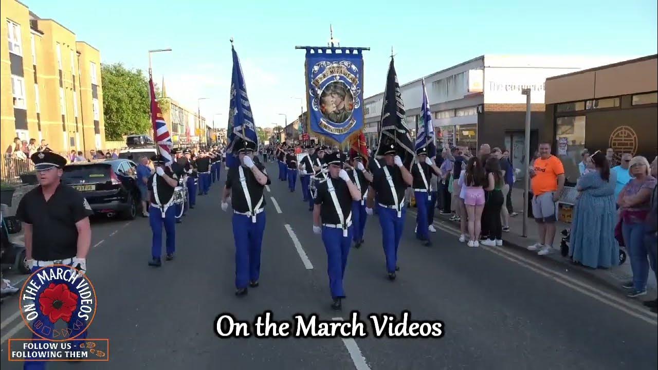 Camlachie Loyal Star Larkhall Purple Heroes Parade 2023 YouTube