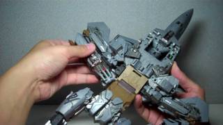 Transformers HFTD Leader Class Starscream Transformation & Alt Mode