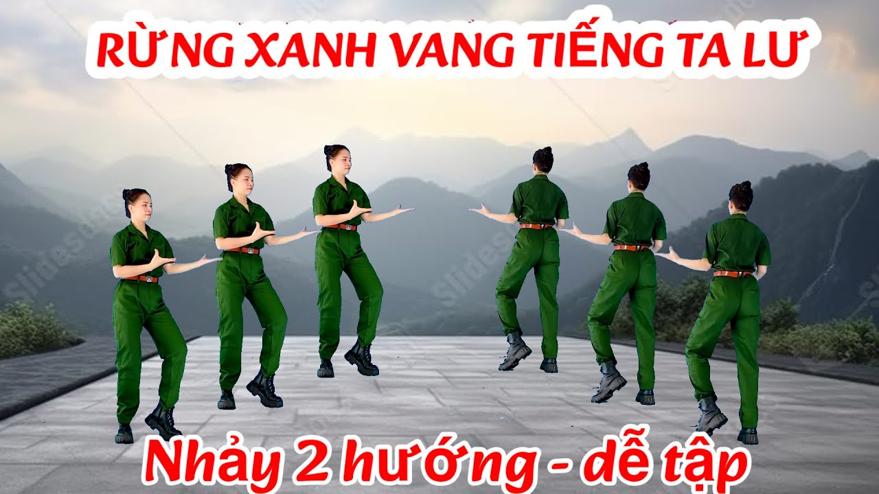 RỪNG XANH VANG TIẾNG TA LƯ/ NHẢY 2 HƯỚNG DỄ TẬP /BĐ THUẬN ZILO