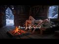 1 Hour Nordic Folk Music | Sleeping in a Viking Longhouse with Her during a Blizzard.