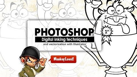 Photoshop Digital inking (MASTERCLASS preview)