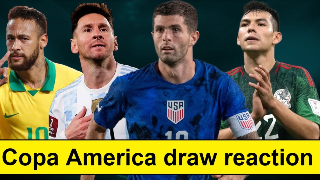Alexi Lalas on X: The 2024 Copa America draw happens Thursday, 7:30 p.m.  ET on @FS1. We'll have a live @SOTUWithAlexi immediately following here on  X. We'll discuss the #USMNT pathway in
