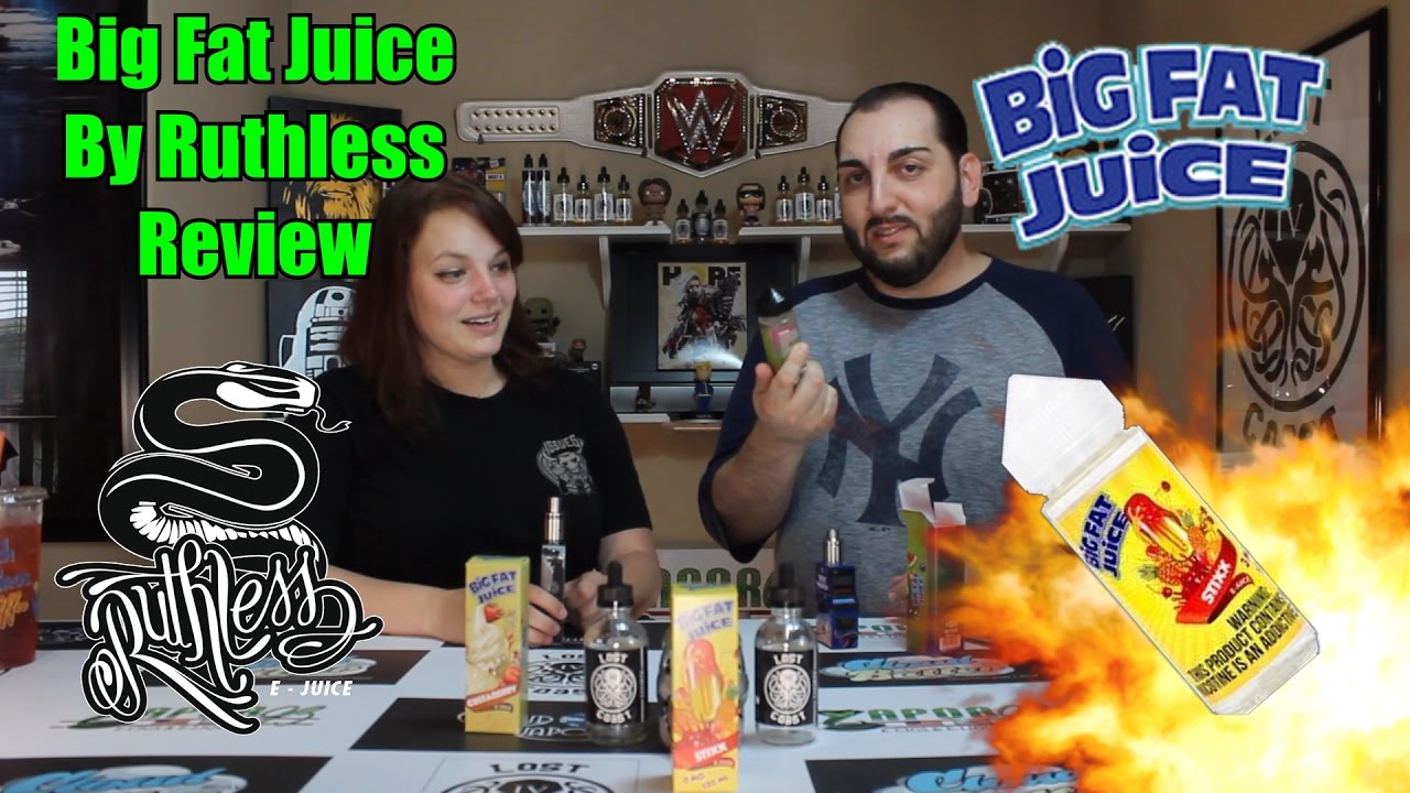 Vapor 93 Humpday Juice Review with Bobby & Ashleigh - Big Fat Juice by Ruthless Vapor