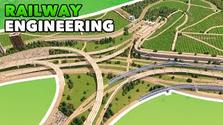 Engineering the most important Railway Junction in the City | No Mods | Cities: Skylines