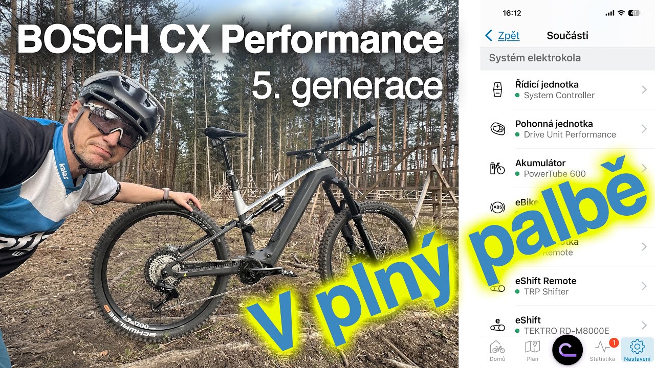 TEST: Bosch CX Performance 5.generace s ABS a automatem