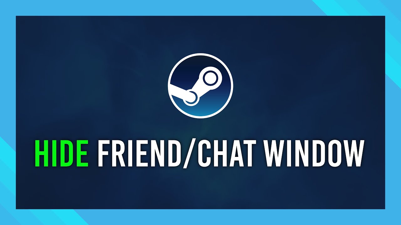 How to stop Steam from signing into friends & chat, auto log in, PS4