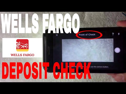 Wells fargo atm check deposit instructions