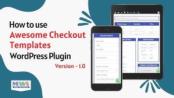 Version 1.0 - How To Use Awesome Checkout Templates WordPress WooCommerce Plugin?
